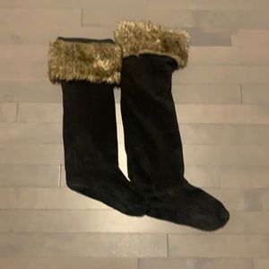Rainboot socks (knee high)